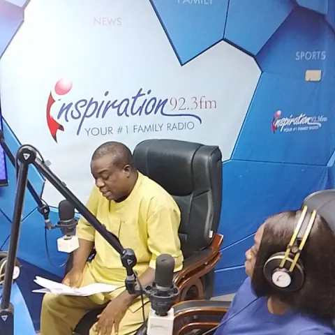 EEA discussing study abroad on Inspiration 92.3 FM